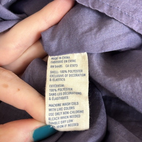 🇺🇸AEO Purple Floral Dress, size 10 - Picture 6 of 6